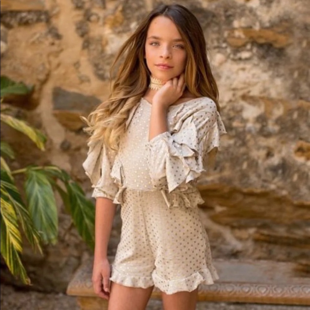 Joyfolie shorts romper size 5T
